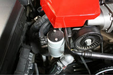 Load image into Gallery viewer, J&amp;L 10-15 Chevrolet Camaro LS3 6.2L Passenger Side Oil Separator 3.0 - Clear Anodized - Side View