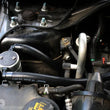 Load image into Gallery viewer, J&amp;L 10-18 Ford Taurus Sho EcoBoost V6 Passenger Side Oil Separator 3.0 - Clear Anodized - Main Product View
