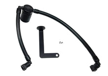 Load image into Gallery viewer, J&amp;L 10-19 Ford Flex EcoBoost V6 Passenger Side Oil Separator 3.0 - Black Anodized - Main Product View