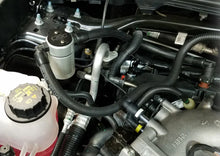Load image into Gallery viewer, J&amp;L 10-19 Ford Flex EcoBoost V6 Passenger Side Oil Separator 3.0 - Clear Anodized - Side View