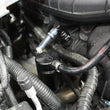Load image into Gallery viewer, J&amp;L 11-17 Ford Mustang V6 Passenger Side Oil Separator 3.0 - Black Anodized - Main Product View