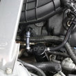 Load image into Gallery viewer, J&amp;L 11-17 Ford Mustang V6 Passenger Side Oil Separator 3.0 - Black Anodized - Detail View