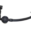 Load image into Gallery viewer, J&amp;L 11-17 Ford Mustang V6 Passenger Side Oil Separator 3.0 V2 - Black Anodized - Main Product View