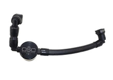 Load image into Gallery viewer, J&amp;L 11-17 Ford Mustang V6 Passenger Side Oil Separator 3.0 V2 - Black Anodized - Main Product View