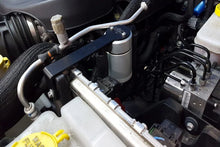 Load image into Gallery viewer, J&amp;L 12-17 Jeep Wrangler JK 3.6L Passenger Side Oil Separator 3.0 - Clear Anodized - Side View
