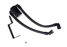 Load image into Gallery viewer, J&amp;L 13-19 Ford Explorer Sport EcoBoost V6 Passenger Side Oil Separator 3.0 - Black Anodized - Main Product View