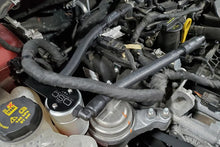 Load image into Gallery viewer, J&amp;L 13-19 Ford Fusion 1.5L EcoBoost Oil Separator 3.0 Passenger Side - Clear Anodized - Detail View