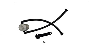 J&L 14-18 Chevy Silverado 1500 / 14-18 GMC Sierra 1500 4.3L V6 Oil Separator - Clear Anodized - Main Product View