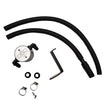Load image into Gallery viewer, J&amp;L 14-24 Mazda CX5 2.5L Non-turbo Driver Side 3.0 Oil Separator Kit - Clear Anodized - Main Product View