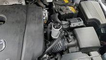 Load image into Gallery viewer, J&amp;L 14-24 Mazda CX5 2.5L Non-turbo Driver Side 3.0 Oil Separator Kit - Clear Anodized - Side View