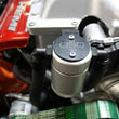 Load image into Gallery viewer, J&amp;L 15-25 Dodge Hellcat/Demon 6.2L Hemi Passenger Side Oil Separator 3.0 - Clear Anodized - Main Product View