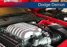 Load image into Gallery viewer, J&amp;L 15-25 Dodge Hellcat/Demon 6.2L Hemi Passenger Side Oil Separator 3.0 - Clear Anodized - Side View