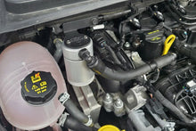 Load image into Gallery viewer, J&amp;L 16-19 Ford Escape 1.5L EcoBoost Passenger Side Oil Separator 3.0 - Clear Anodized - Side View