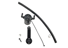 Load image into Gallery viewer, J&amp;L 16-21 Honda Civic 1.5L Turbo (EX &amp; Si) Passenger Side Oil Separator 3.0 - Black Anodized - Main Product View