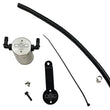 Load image into Gallery viewer, J&amp;L 16-21 Honda Civic 1.5L Turbo (EX &amp; Si) Passenger Side Oil Separator 3.0 - Clear Anodized - Main Product View