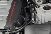 Load image into Gallery viewer, J&amp;L 16-24 Chevrolet Camaro LT1 6.2L Driver Side Oil Separator 3.0 - Black Anodized - Side View