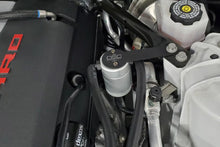 Load image into Gallery viewer, J&amp;L 16-24 Chevrolet Camaro LT1 6.2L Drivers Side Oil Separator 3.0 - Clear Anodized - Side View