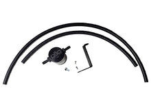 Load image into Gallery viewer, J&amp;L 16-24 Infiniti Q50/Q60 3.0T Oil Separator 3.0 Driver Side - Black Anodized - Main Product View