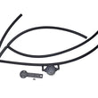 Load image into Gallery viewer, J&amp;L 16-24 Nissan Titan 5.6L Passenger Side Oil Separator 3.0 - Black Anodized - Main Product View