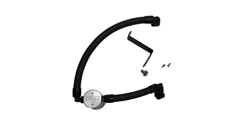 J&L 17-20 Lincoln Continental/MKZ 3.0L EcoBoost Passenger Side Oil Separator 3.0 - Clear Anodized - Main Product View