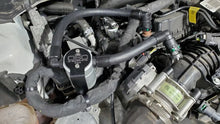 Load image into Gallery viewer, J&amp;L 17-20 Lincoln Continental/MKZ 3.0L EcoBoost Passenger Side Oil Separator 3.0 - Clear Anodized - Side View