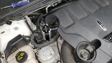 Load image into Gallery viewer, J&amp;L 17-20 Lincoln Continental/MKZ 3.0L EcoBoost Passenger Side Oil Separator 3.0 - Clear Anodized - Detail View