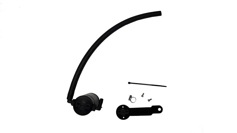J&L 17-24 Honda CRV 1.5L Turbo Passenger Side Oil Separator 3.0 - Black Anodized - Main Product View