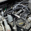 Load image into Gallery viewer, J&amp;L 17-24 Honda CRV 1.5L Turbo Passenger Side Oil Separator 3.0 - Clear Anodized - Side View