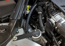 Load image into Gallery viewer, J&amp;L 18-22 Kia Stinger GT 3.3TT Passenger Side Oil Separator 3.0 - Clear Anodized - Side View