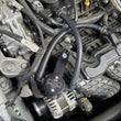 Load image into Gallery viewer, J&amp;L 19-24 Nissan Altima 2.5L Oil Separator 3.0 Passenger Side - Black Anodized - Side View