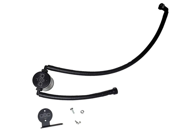 J&L 20-24 Chevrolet Corvette 6.2L LT2 Targa Top Passenger Side Oil Separator 3.0 - Black Anodized - Main Product View