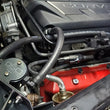 Load image into Gallery viewer, J&amp;L 20-24 Chevrolet Corvette 6.2L LT2 Targa Top Passenger Side Oil Separator 3.0 - Black Anodized - Detail View