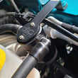 Load image into Gallery viewer, J&amp;L 20-24 Jeep Wrangler 2.0L Driver Side Oil Separator 3.0 - Black Anodized - Side View