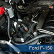 Load image into Gallery viewer, J&amp;L 2011-2025 Ford F-150 2.7L/3.5L/5.0L Passenger Side Oil Separator 3.0 - Clear Anodized - Side View