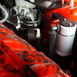 Load image into Gallery viewer, J&amp;L 2015-2023 Ford Mustang EcoBoost Driver Side Oil Separator 3.0 - Clear Anodized - Main Product View