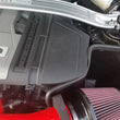 Load image into Gallery viewer, J&amp;L 2018-2023 Ford Mustang GT Driver Side Oil Separator 3.0 - Black Anodized - Detail View