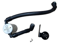 Load image into Gallery viewer, J&amp;L 2020-2022 Ford Mustang GT500 Passenger Side Oil Separator 3.0 - Clear Anodized - Main Product View