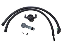 Load image into Gallery viewer, J&amp;L 2020-2024 Ford Explorer 2.3L EcoBoost Driver Side Oil Separator 3.0 - Black Anodized - Main Product View