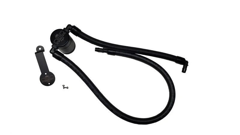 J&L 2021-2024 Jeep Wrangler 392 Oil Separator 3.0 Passenger Side - Black Anodized - Main Product View