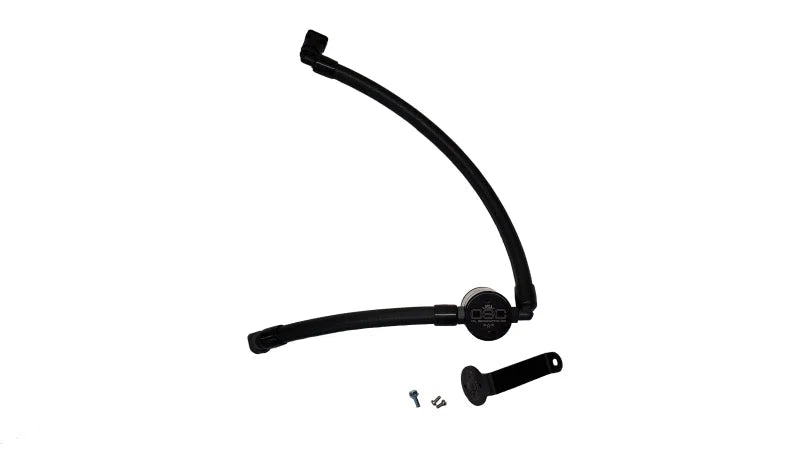 J&L 2021-2025 Ford Bronco 2.7L 3.0 Oil Separator Passenger Side- Black - Main Product View