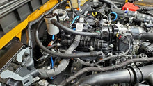 Load image into Gallery viewer, J&amp;L 2021-2025 Ford Bronco 2.7L 3.0 Oil Separator Passenger Side- Clear Anodized - Side View