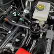Load image into Gallery viewer, J&amp;L 2021.5-2024 Ford Bronco 2.3L EcoBoost Oil Separator 3.0 Passenger Side - Black Anodized - Back View