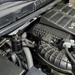 Load image into Gallery viewer, J&amp;L 2022-2025 Nissan Frontier 3.8L V6 Passenger Side Oil Separator 3.0 - Black Anodized - Side View