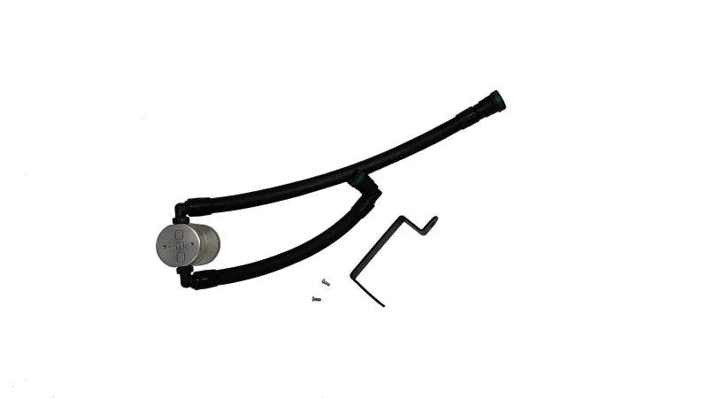 J&L 2025 Ford Bronco 2.3L/ 23-25 Ford Ranger 2.3L Separator 3.0 PCV Side - Clear Anodized - Main Product View