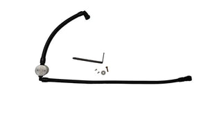 J&L 2025 Ford Transit 150/250/350 3.5L Oil Separator - Clear Anodized - Main Product View