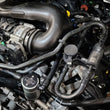 Load image into Gallery viewer, J&amp;L 2025 Ford Transit 150/250/350 3.5L Oil Separator - Clear Anodized - Side View