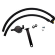 Load image into Gallery viewer, J&amp;L 21-21.5 Ford Bronco 2.3L Ecoboost Passenger Side 3.0 Oil Separator - Black Anodized - Main Product View