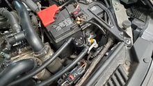 Load image into Gallery viewer, J&amp;L 22-24 Ford Bronco Raptor 3.0L EcoBoost PCV Side Oil Separator 3.0 - Black Anodized - Detail View