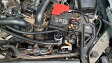 Load image into Gallery viewer, J&amp;L 22-24 Ford Bronco Raptor 3.0L EcoBoost PCV Side Oil Separator 3.0 - Clear Anodized - Side View