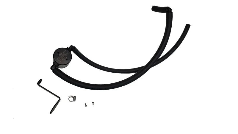 J&L 22-25 Hyundai Elantra N 2.0L Oil Separator 3.0 Passenger Side - Black Anodized - Main Product View